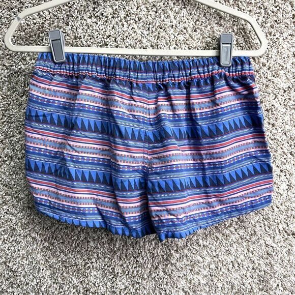 Patagonia Shorts Women’s Medium Barely Baggies Blue Nylon 2” Athletic - Picture 4 of 8
